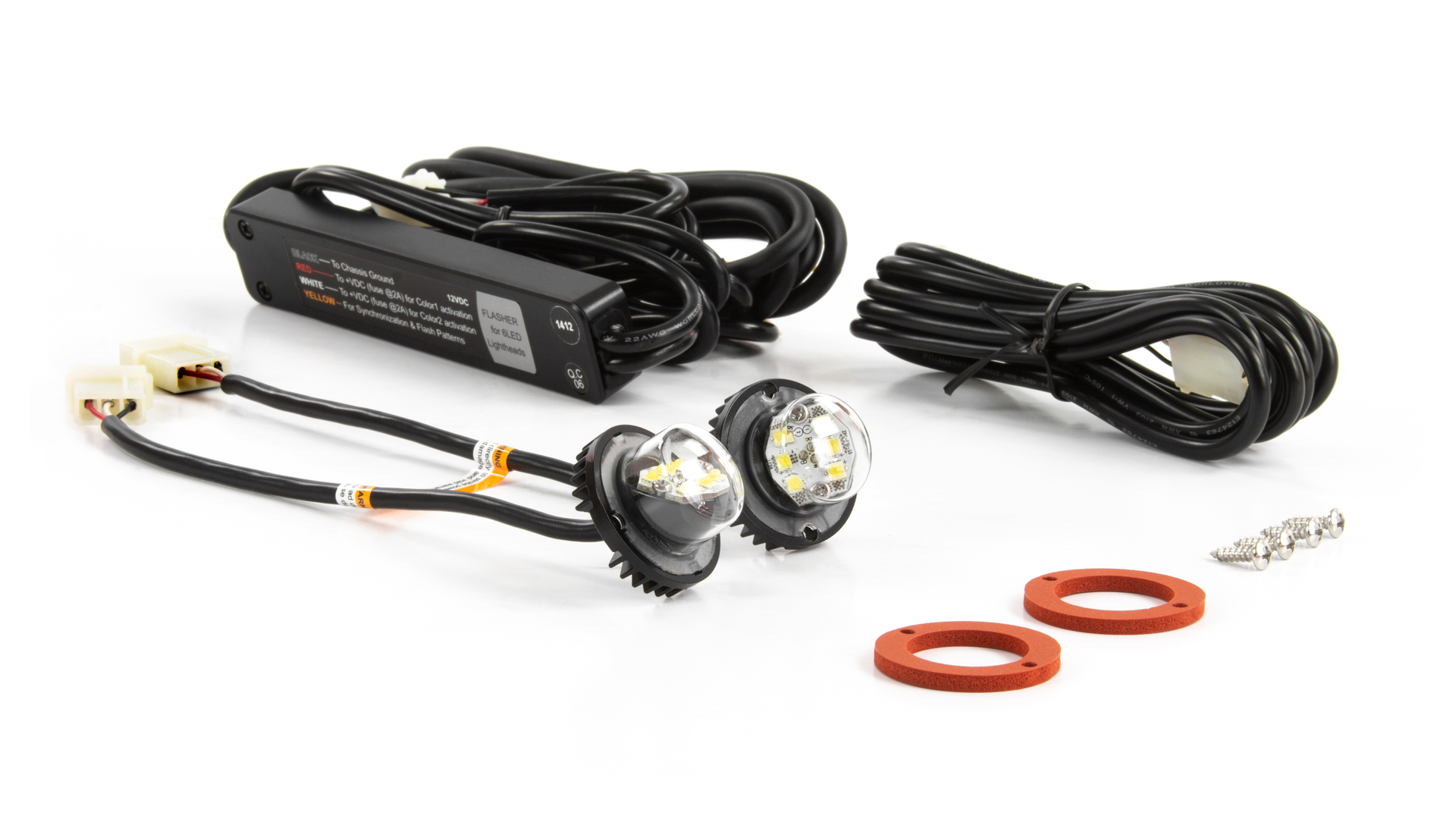 S-HAL06 Warning Lighthead - Blue/Red (2 Units)