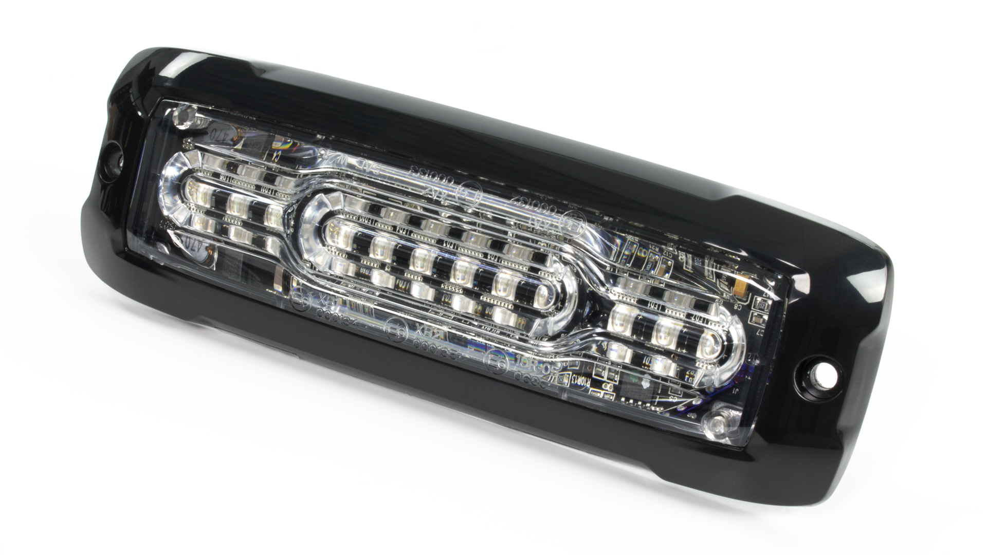 XT12 Warning Lighthead (Surface) - RC (Black Bezel)