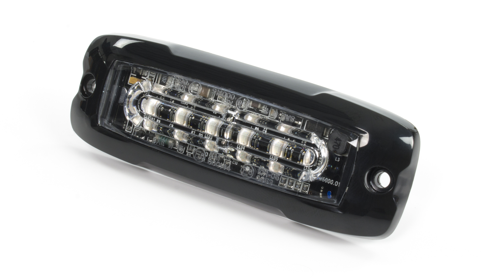 XT6 Warning Lighthead (Black Bezel) - Red