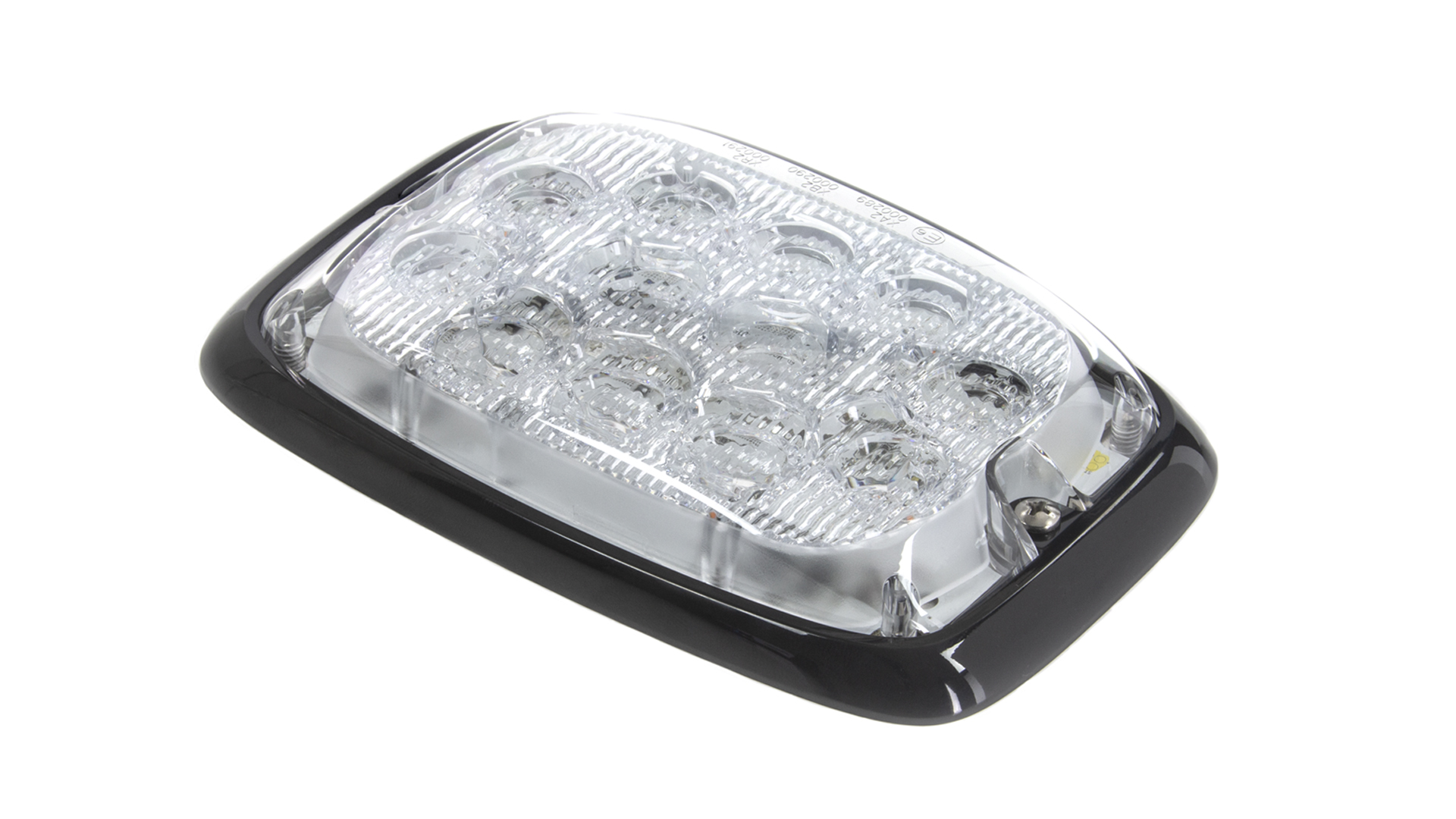 R6-E Warning Lighthead - Amber LEDs/Clear Lens