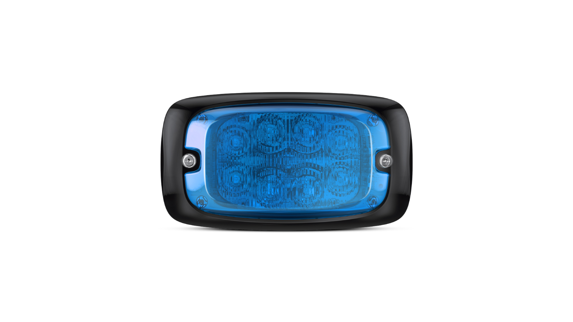 R4-E Warning Lighthead - Blue LEDs/Blue Lens