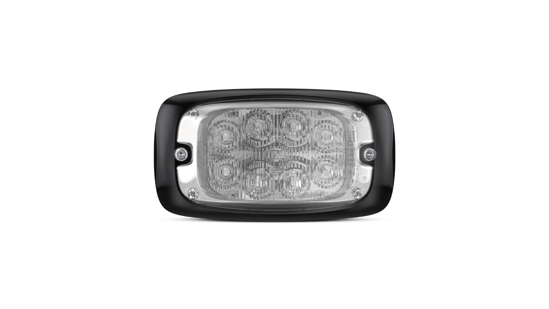 R4-E Warning Lighthead - Blue LEDs/Clear Lens