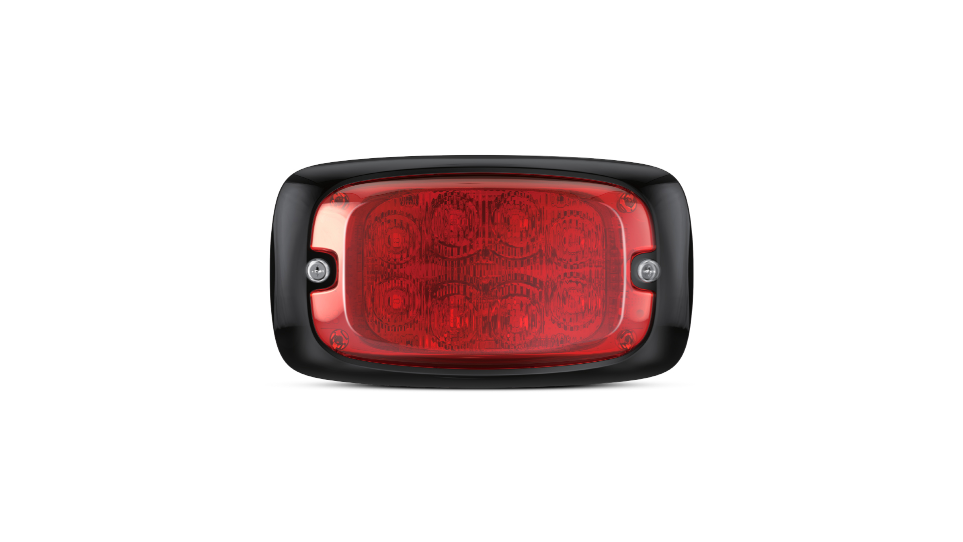 R4-E Warning Lighthead - Red LEDs/Red Lens