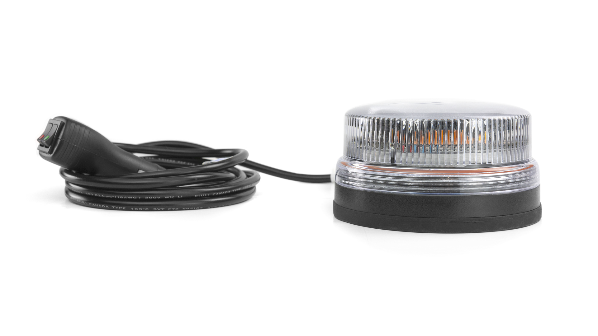 B22 (Magnetic/Power - External) - Amber LEDs/Clear Lens