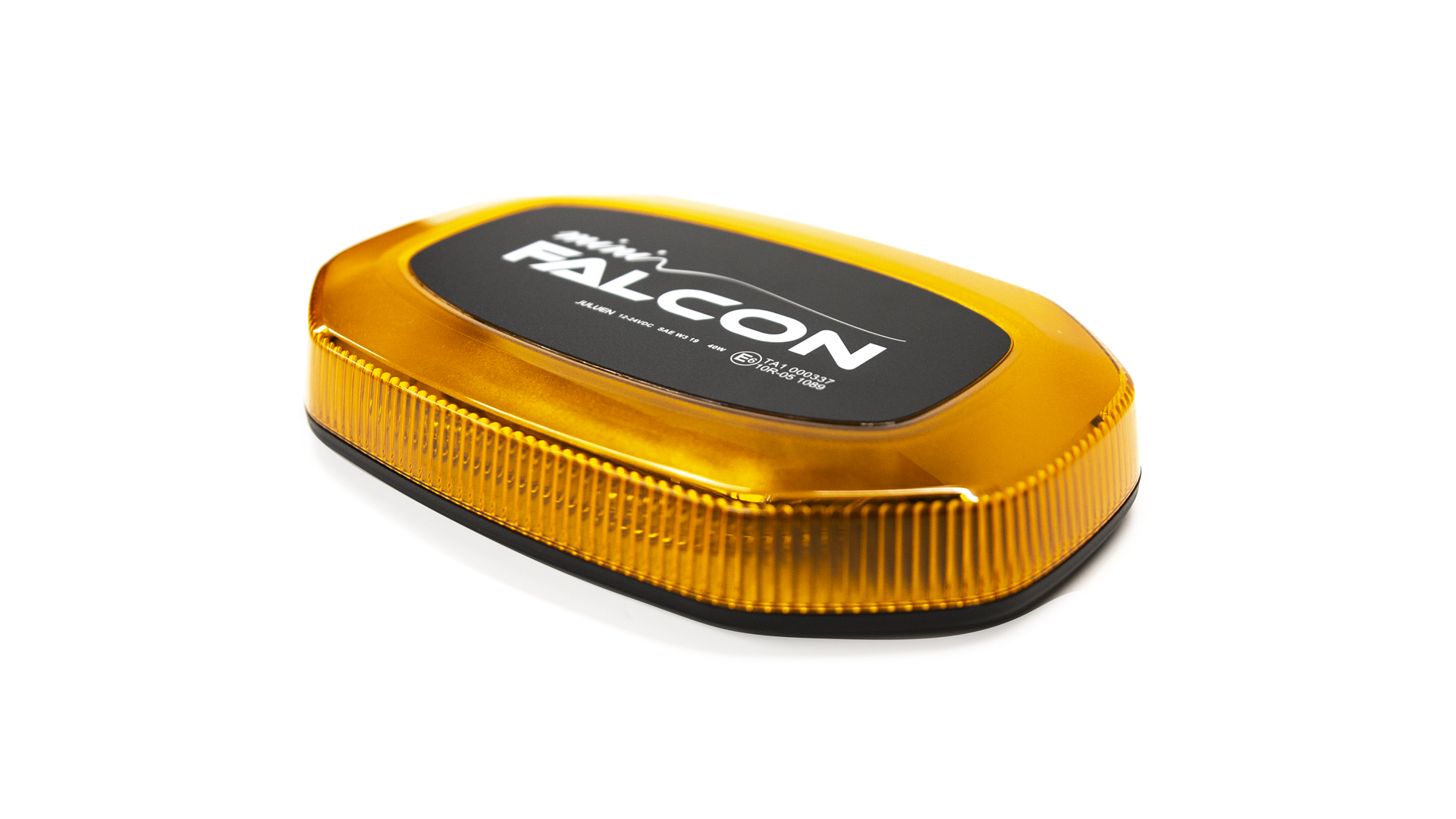 Mini Falcon - Amber LEDs/Amber Lens (1-Bolt)