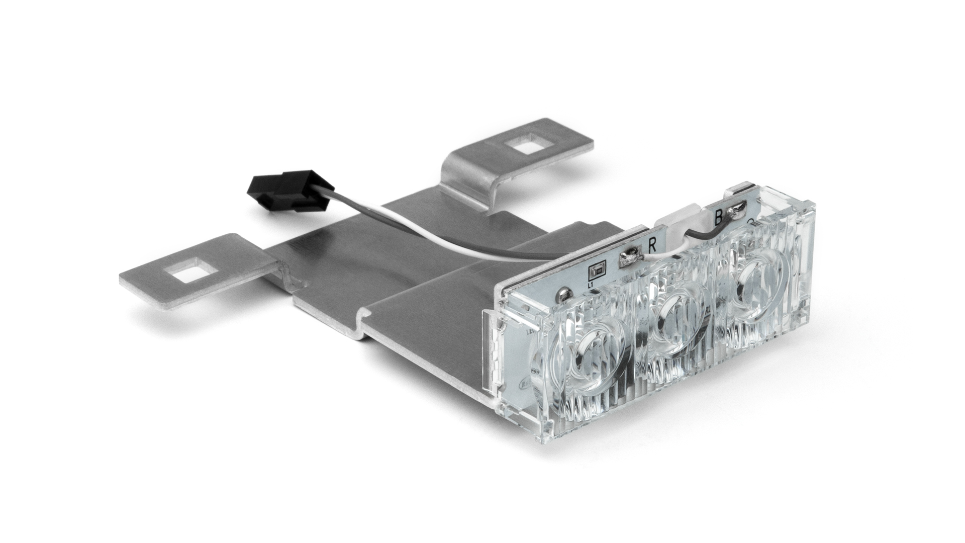 Silverblade Lighthead END Linear 3LED - Green
