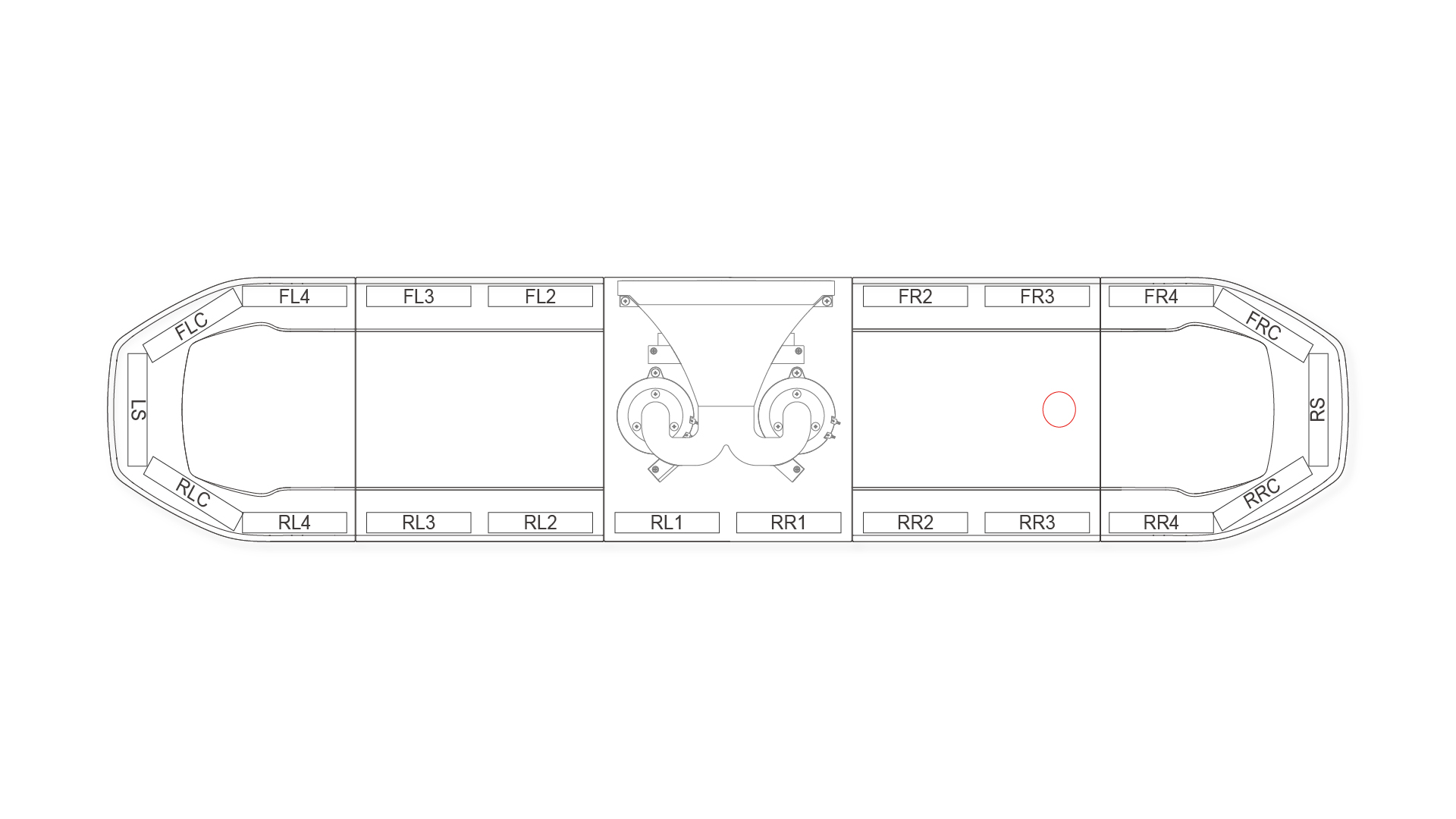 Raiden HE Speaker Lightbar 1523mm (60) - BC