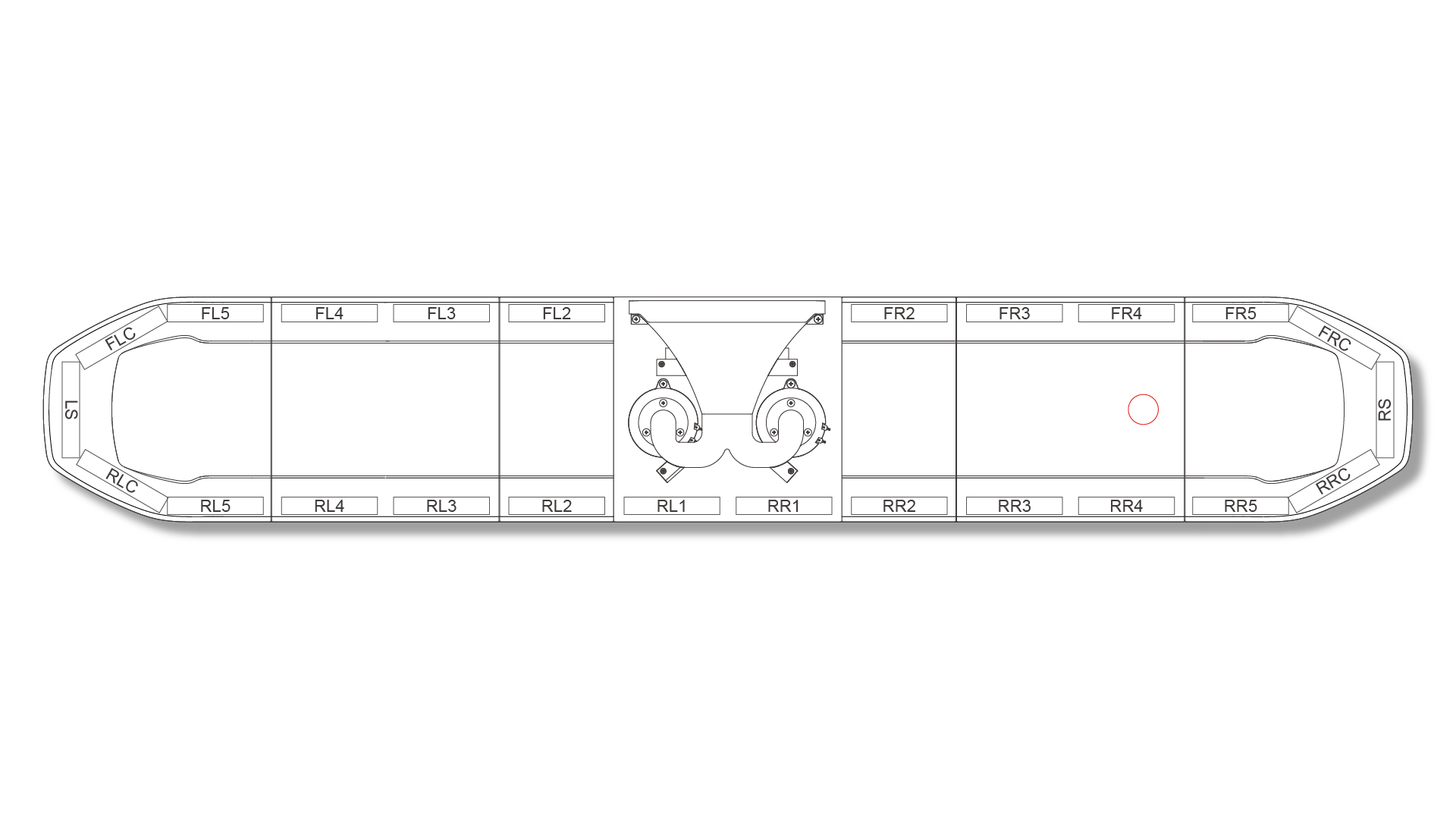Raiden HE Speaker Lightbar 1829mm (72) - AC