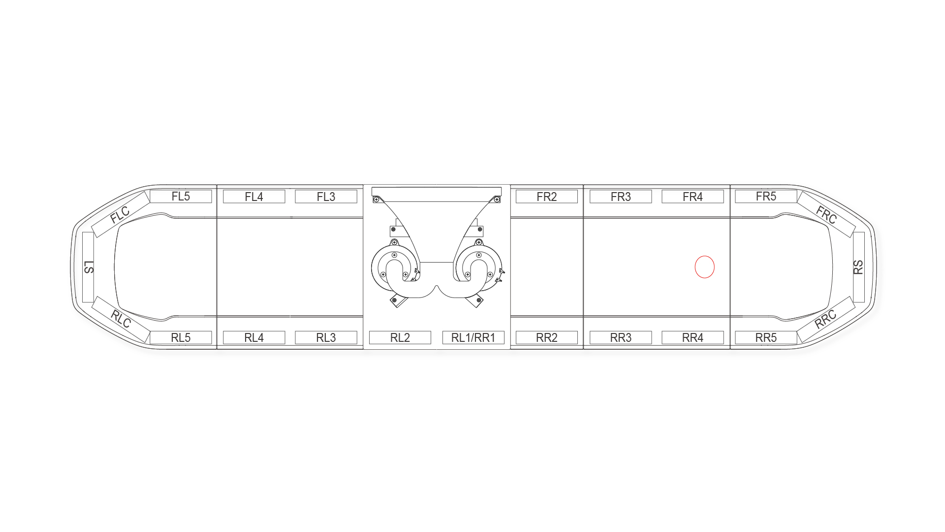 Raiden FIT+ Speaker Lightbar 1676mm (66) - RR