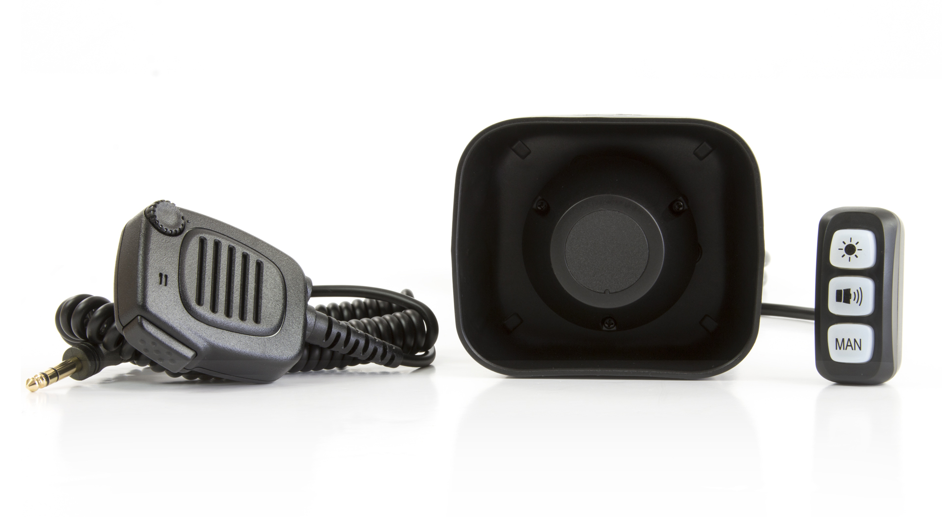SAS32R Siren/Speaker, Switch Panel &amp; Handheld Mic